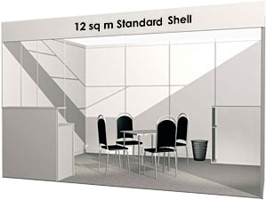 Standard stand, 12 sq. m